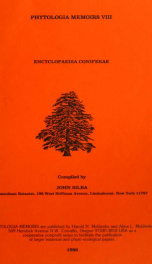 Encyclopaedia Coniferae_cover