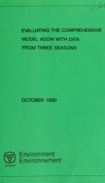 Evaluating the comprehensive model ADOM with data from three seasons, report_cover