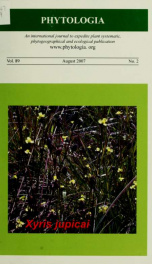 Phytologia v.89 no.2 2007_cover