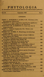 Phytologia v.63 no.5 1987_cover