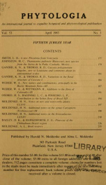 Phytologia v.53 no.3 1983_cover