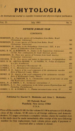 Phytologia v.53 no.6 1983_cover