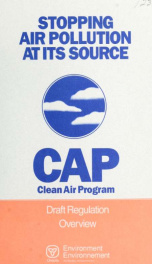 CAP, Clean Air Program draft regulation overview_cover