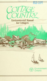 Cottage country : an environmental manual for cottagers_cover