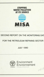 Second report on the monitoring data for the petroleum refining sector : report_cover