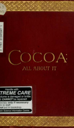 Cocoa : all about it_cover