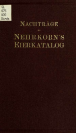 Nachträge zu Nehrkorn's Eierkatalog_cover