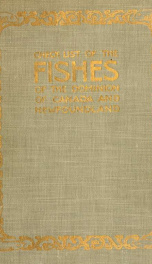 Check list of the fishes of the Dominion of Canada and Newfoundland_cover