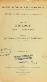 Astéries, ophiures, et échinides_cover