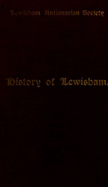 Proceedings of the Lewisham Antiquarian Society 1902 - 1907_cover