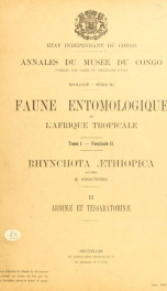 Rhynchota aethiopica fasc. 2_cover