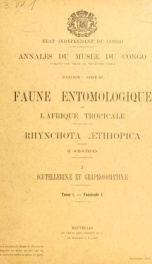 Rhynchota aethiopica fasc. 1_cover