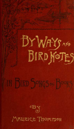 By-ways and bird notes_cover