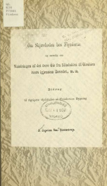 Om skjævheden hos flynderne og navnlig om vandringen af det övre öie fra blindsiden til öiesiden tvers igjennem hovedet, m.m_cover