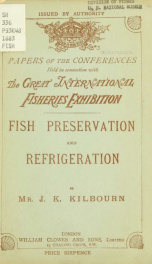 Fish preservation and refrigeration_cover