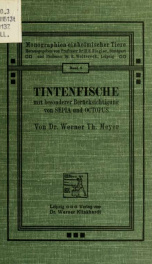 Tintenfische; mit besonderer Berücksichtigung von Sepia und Octopus_cover