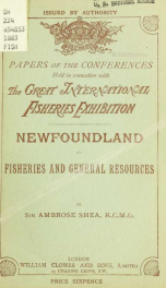 Newfoundland, its fisheries and general resources_cover