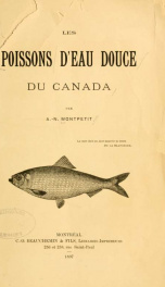 Les poissons d'eau douce du Canada/par A.-N. Montpetit_cover