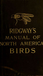A manual of North American birds_cover