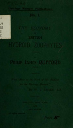 The economy of British hydroid zoophytes_cover