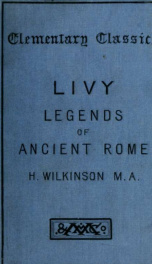 Legends of ancient Rome;_cover