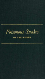 Poisonous snakes of the world : a manual for use by the U. S. amphibious forces_cover