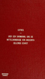 Über den Darmkanal und die Mitteldarmdrüse von Anodonta cellensis Schröt._cover