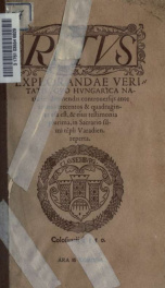 Regestrum varadinense examinum ferri candentis ordine chronologico digestum, descripta effigie editionis a. 1550 illustratum, sumptibusque Capituli varadinensis lat. rit. Curis et laboribus Joannis Karácsonyi et Samuelis Borovszky editum_cover