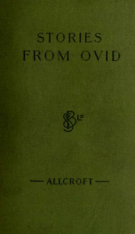 Stories from Ovid;_cover