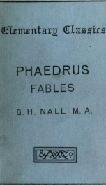 Fables; ed. for the use of schools_cover
