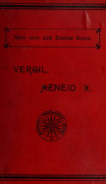 Aeneid X;_cover