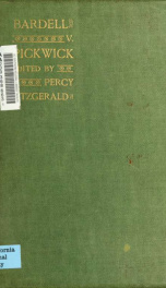 Bardell v. Pickwick; the trial for breach of promise of marriage held at the Guildhall Sittings, on April 1, 1828, before Mr. Justice Stareleigh and a special jury of the city of London_cover