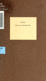 Who was Shakespeare? An appeal to fact and reason_cover