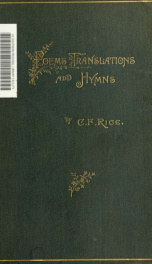 Poems, translations and hymns_cover