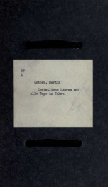 Christliche Lehren auf alle Tage im Jahre. Auserlesene Stellen aus seinen sämmtlichen Schriften 4_cover