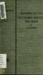 Aufgaben aus der analytischen Geometrie der Ebene 1a_cover