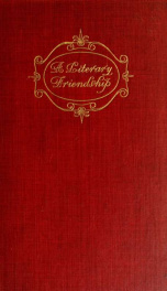 A literary friendship. Letters of Lady Alwyne Compton, 1869-1881_cover