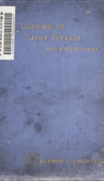 The legend of Saint Vitalis : and other poems_cover