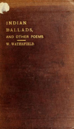 Indian ballads, and other poems_cover