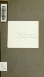 Über die Bestimmung von M bei Olbers' Methode der Berechnung einer Kometenbahn, mit besonderer Rücksicht auf den Ausnahmefall. Vorgelegt in der Sitzung am 17. December 1885_cover