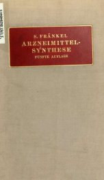 Die Arzneimittel-Synthese auf Grundlage der Beziehungen zwischen chemischem Aufbau und Wirkung_cover