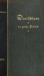 Deutschland und die grosze Politik anno 1901-1914 4_cover