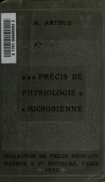 Précis de physiologie microbienne_cover