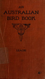 An Australian bird book : a pocket book for field use_cover