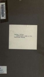 Conferencia sobre el Dr. Guillermo Rawson, su obra de legislador a higienista en ocasión del primer centenario de su natalicio_cover