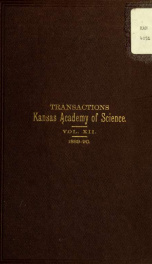 Transactions of the ... annual meetings of the Kansas Academy of Science 12_cover