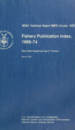 Fishery circular no.400_cover