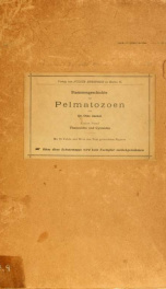 Stammesgeschichte der Pelmatozoen Band 1_cover