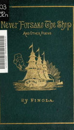 Never forsake the ship, and other poems_cover