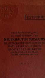 Natur und Museum Festschrift_cover